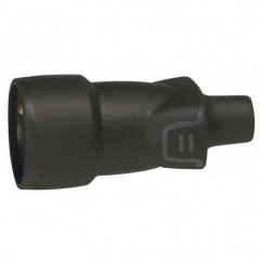 PROLONGATEUR CAOUTCHOUC 2P+T 10/16A CAOUT.NOIR