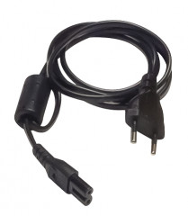 Cordon d'alimentation 2 pôles - prise rasoir