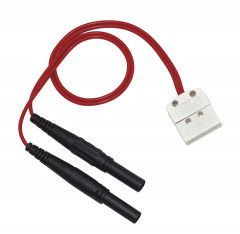 Cordon adaptateur sonde Pt100/Pt1000 pour multimètre