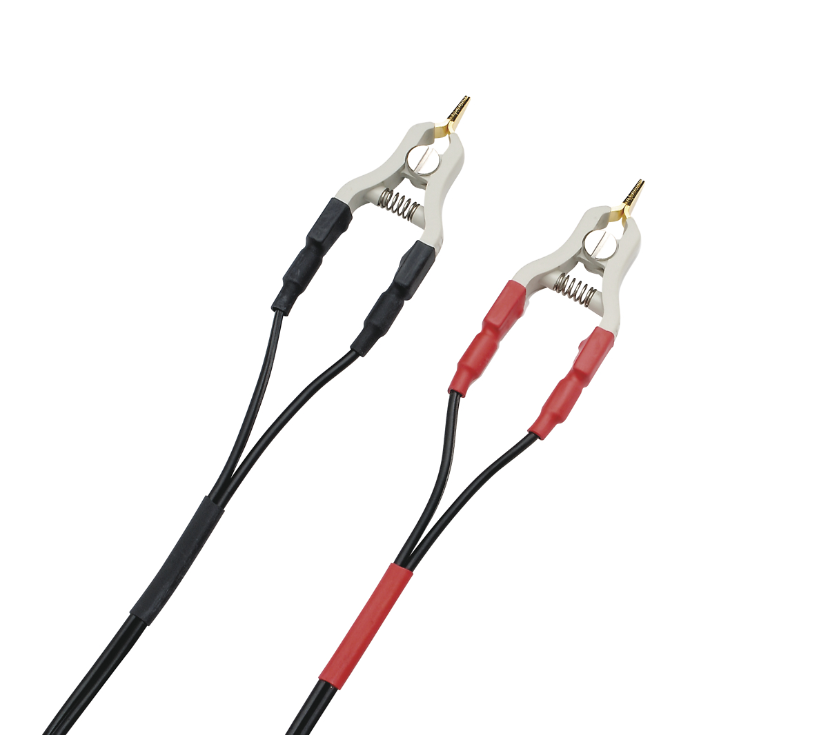 Jeu de 2 mini-pinces Kelvin avec câbles de 3m