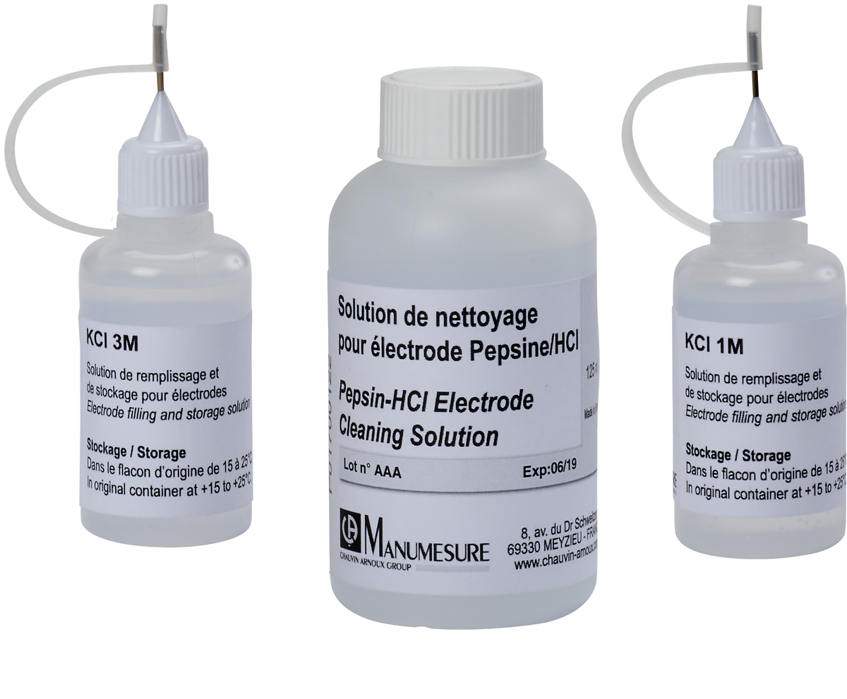 Solution d'entretien électrode KCl 3M/l flacon 30 ml