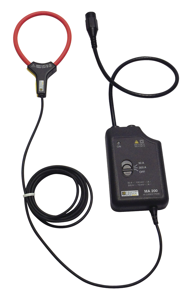 Sonde de courant MiniFlex MA200 30-300A 250mm pour oscilloscope