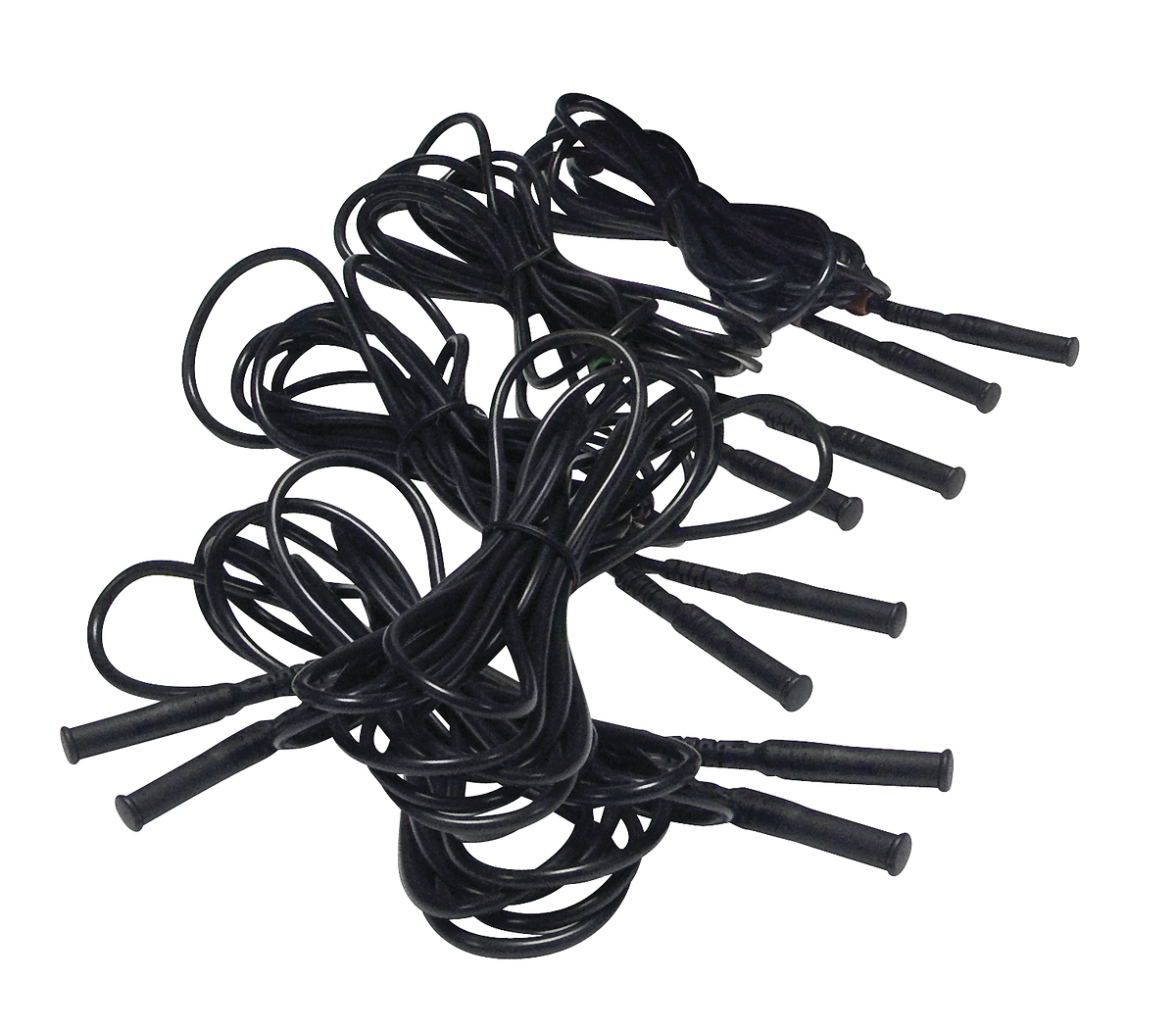 BB196 Jeu de 5 x Cordons de 3m Banane-Banane 4mm