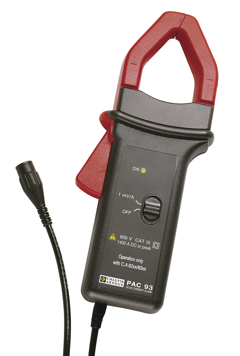 Pince ampèremétrique AC- DC PAC93 pour analyseurs PEL