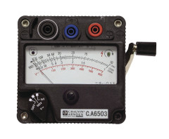 Contrôleur d'isolement 1000 V à magnéto