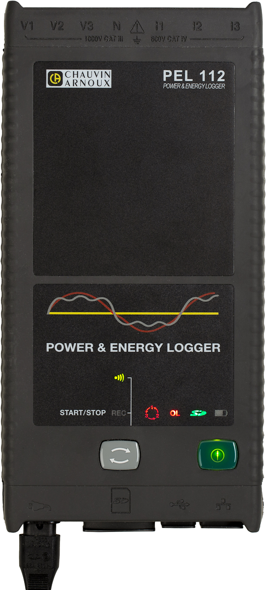PEL112 Enregistreur de puissance et d'énergie triphasé