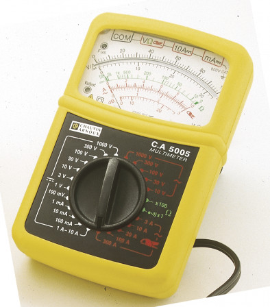 Multimètre analogique livré avec pince MN89