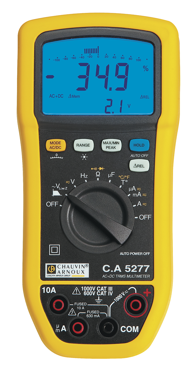 Multimètre numérique 6000 points TRMS
