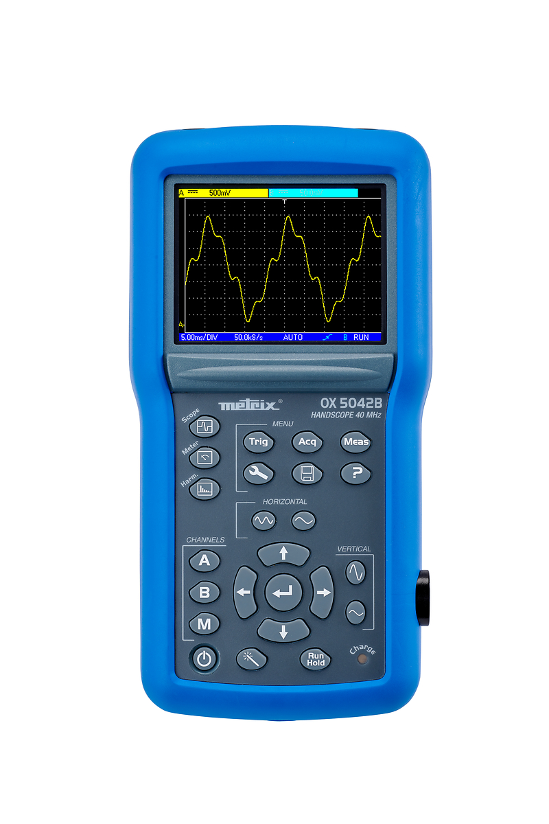 Oscilloscope numérique portable 2X40MHZ voies isol