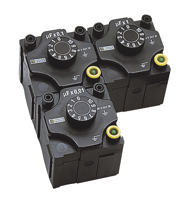 Boite à décade multi capacités 0,01...0,1 µF/N