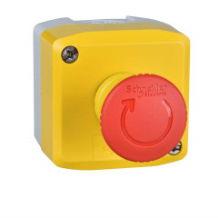 Harmony - Boite 1 bouton equipee marqu.arret d urgence