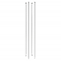 PrismaSet 6300 - montants verticaux H2000mm -blanc- lot de 4
