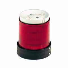 Harmony XVB - élément lumin. Ø70 - DEL - fixe avec diffuseur - 24VACDC - rouge