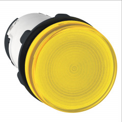 Harmony voyant rond - Ø22 - jaune - BA 9s - <= 250V