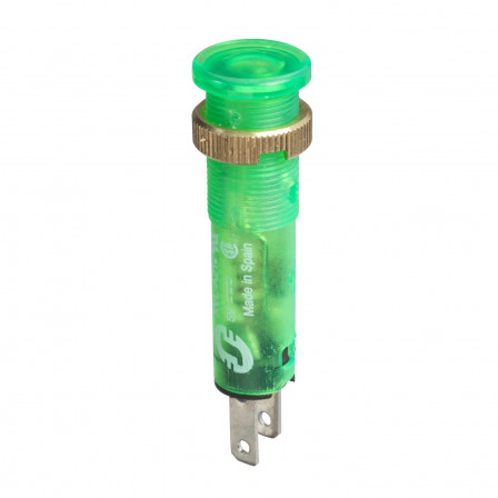 Harmony XVL - voyant LED - Ø8 - vert - 48V - cosses Faston