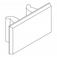Harmony Relay RSL - 2 planches de 64 étiquettes pour embases