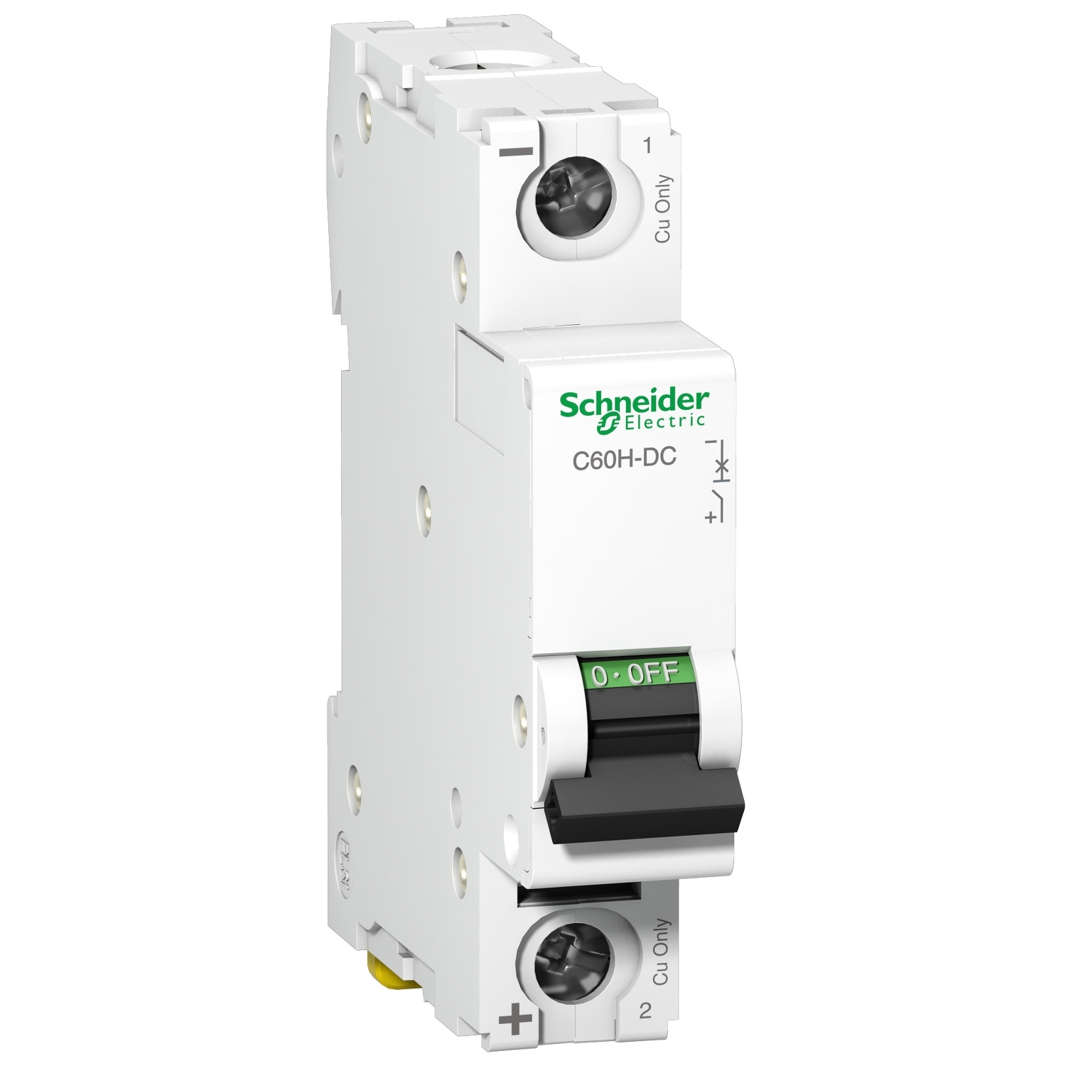 Acti9 C60H-DC - disjoncteur modulaire - 1P - 13A - C curve