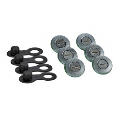 PrismaSeT P Active - Accessoires de toit - 6 vis 1/4t court + 4 bouchons levage