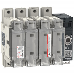 FuPact GS - interrupteur sectionneur fusible - 100A - 4P - BS A2/4 - F&R CTRL