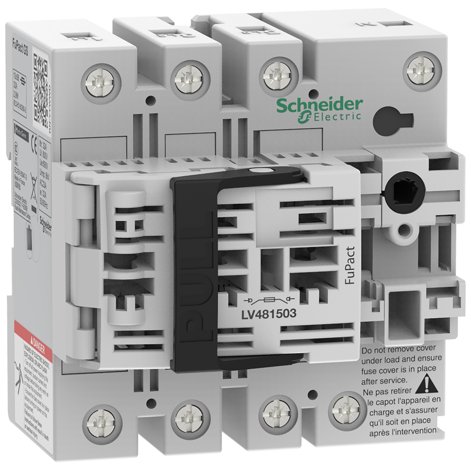 FuPact GS - interrupteur sectionneur fusible - 32A - 3P - NFC 10*38 - F CTRL