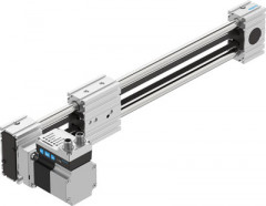 Module d'axe à courroie crantée ELGE-TB-35-400-0H-ST-M-H1-PLK-AA-AT-FR