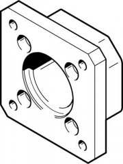 bride de moteur EAMF-A-28B-42A