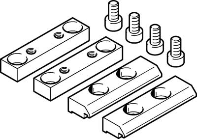 fixation de profilé EAHF-G1-45-P
