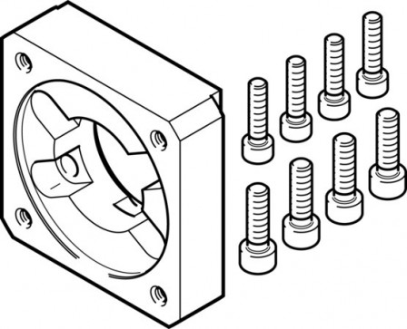 EAMF-A-80A-140A Bride de moteur
