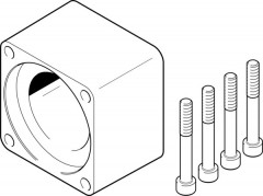 EAMK-A-D100-77A/B Carter d'accouplement