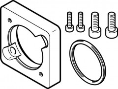 EAMF-A-38A-40P Bride de moteur