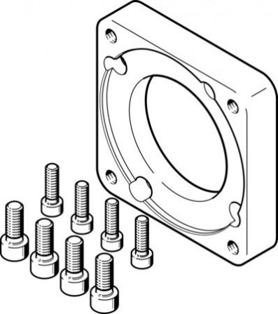 EAMF-A-77A-100A Bride de moteur