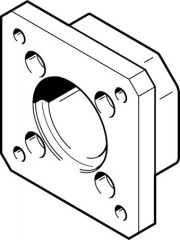 EAMF-A-28B-42A Bride de moteur