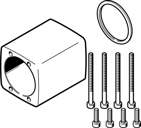 EAMK-A-D32-35A-40P Carter d'accouplement