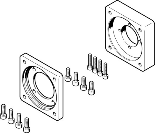 EAMF-A-44C-60G/H-S1 Bride de moteur