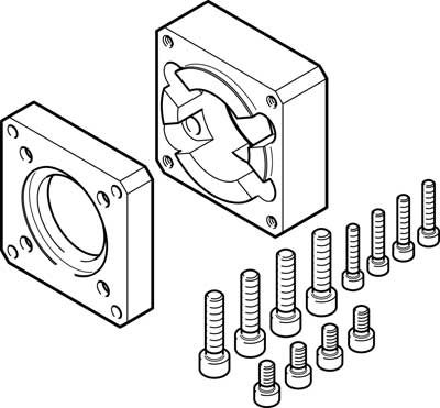 bride de moteur EAMF-A-38D-60G/H