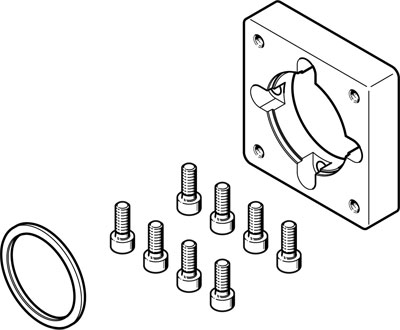 bride de moteur EAMF-A-64A/B-67A-S1