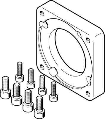 bride de moteur EAMF-A-77A-100A