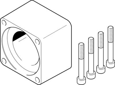 carter d'accouplement EAMK-A-D100-77A/B