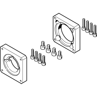 bride de moteur EAMF-A-44A-60G/H