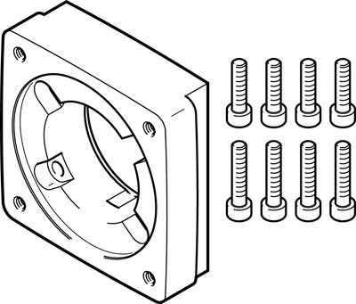 bride de moteur EAMF-A-48A-80P
