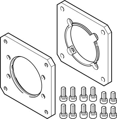 bride de moteur EAMF-A-62B-80G