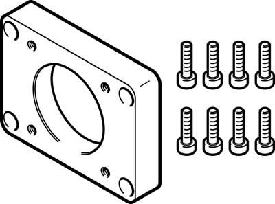 bride de moteur EAMF-A-38B-40P