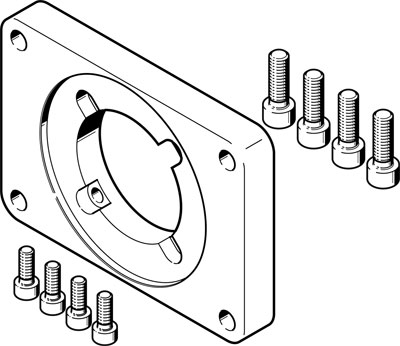 bride de moteur EAMF-A-95B-80G