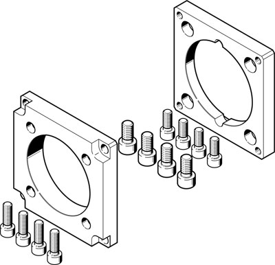 bride de moteur EAMF-A-95A-120G-G2