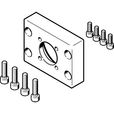 bride de moteur EAMF-A-48B-40G