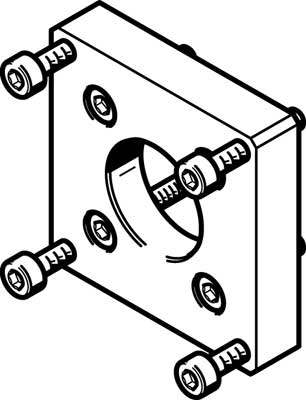 bride de moteur EAMF-A-28B-40A