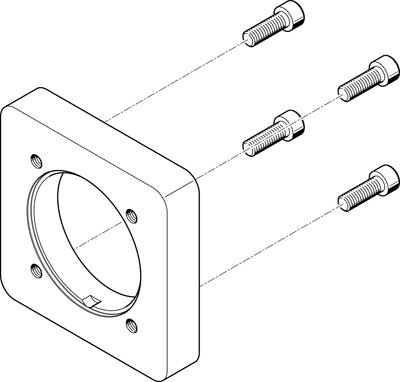bride de moteur EAMF-A-95A-140A