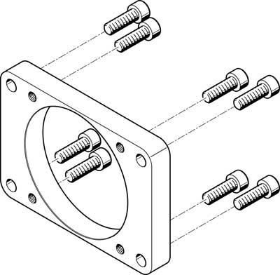 bride de moteur EAMF-A-95B-100A