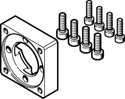bride de moteur EAMF-A-28D-28M