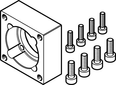 bride de moteur EAMF-A-38A-60S/60T
